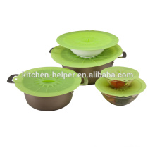 High quality kitchenware flexible silicone lid